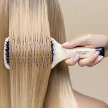 Detangling Hairbrush Sisley Hair Rituel Black