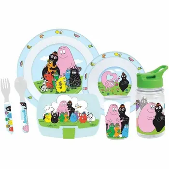 Dinnerware Set Fun House Plastic 6 Pieces