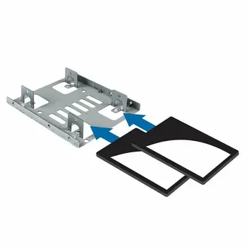 Adaptor Startech BRACKET25X2 Steel 2,5" SSD/HDD 2,5"