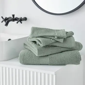 Bath towel TODAY Green Cotton