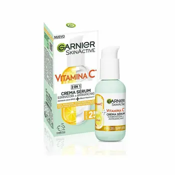 Cream + Serum Garnier Skinactive Vitamina C Spf 25 50 ml