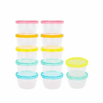Food Preservation Container Badabulle 250 ml 12 Units
