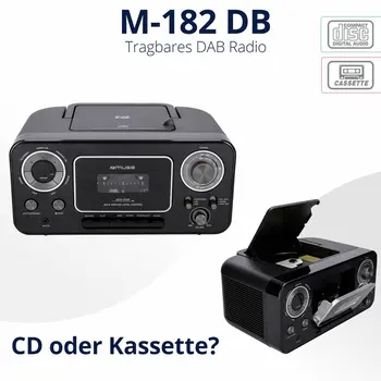 Radio cassette Muse M-182RDC