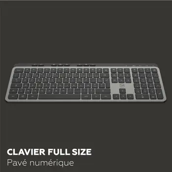 Keyboard Mobility Lab KP450W Black Grey