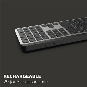 Keyboard Mobility Lab KP450W Black Grey