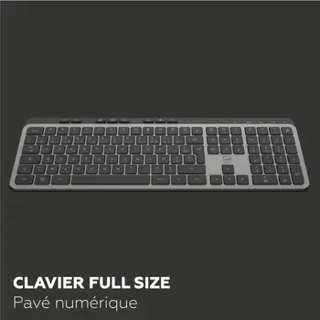 Keyboard Mobility Lab KP450W Black Grey