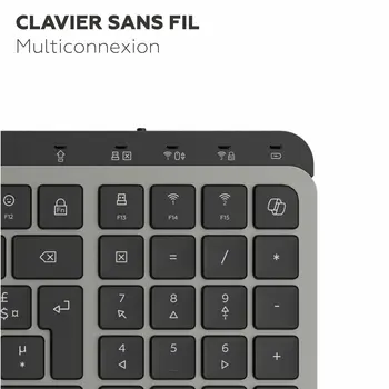 Keyboard Mobility Lab KP450W Compact Black Grey