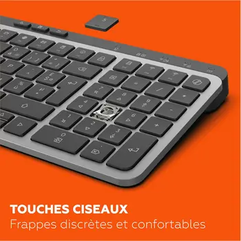 Keyboard Mobility Lab KP450W Compact Black Grey