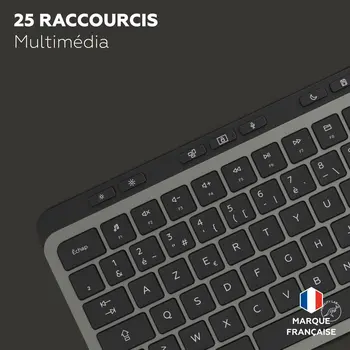 Keyboard Mobility Lab KP450W Compact Black Grey