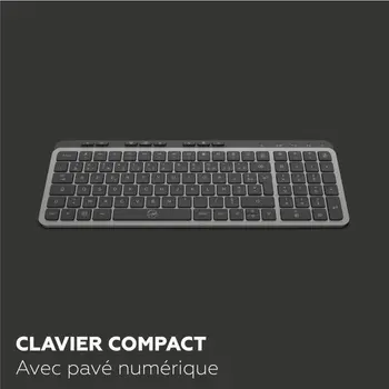 Keyboard Mobility Lab KP450W Compact Black Grey