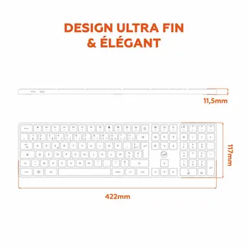 Keyboard Mobility Lab KP430W Grey
