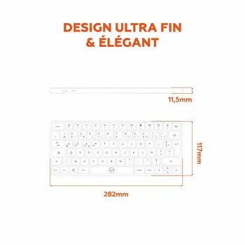 Keyboard Mobility Lab KP430W Mini Grey