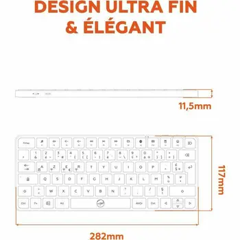 Keyboard Mobility Lab KP430W Mini Grey