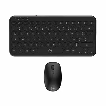 Keyboard and Mouse Mobility Lab CP420W Mini Black AZERTY