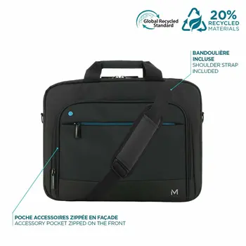Laptop Backpack Mobilis 003075 Black