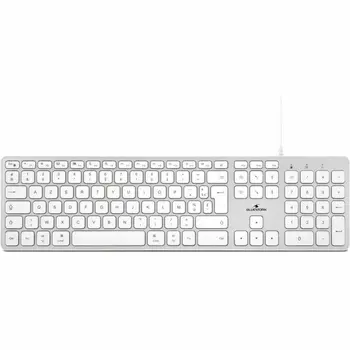 Keyboard Bluestork White French AZERTY