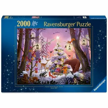 Puzzle Ravensburger NAVIDAD EN EL BOSQUE 2000 Pieces