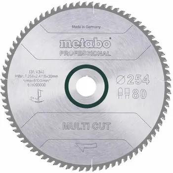 Saw Blade Metabo HW/CT Ø 254 mm