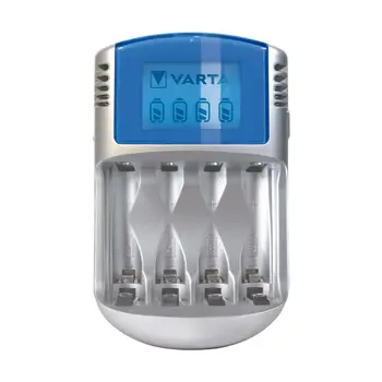 Charger + Rechargeable Batteries Varta -POWERLCD (1 Unit)