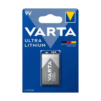 Batteries Varta Ultra Lithium 9 V (1 Unit)