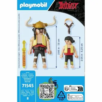 Playset Playmobil Asterix 71545 8 Pieces