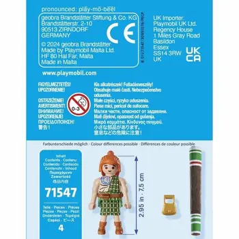 Playset Playmobil Asterix 71547 4 Pieces 4 Units
