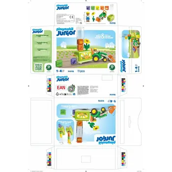 Playset Playmobil Junior 71773 11 Pieces