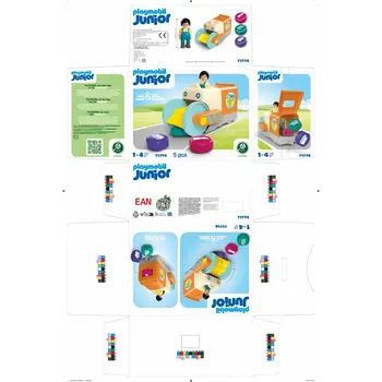 Playset Playmobil Junior 71774 5 Pieces