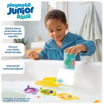 Playset Playmobil Junior Water 71776 6 Pieces