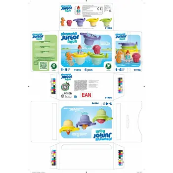Playset Playmobil Junior Water 71776 6 Pieces