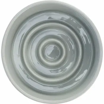 Dog Feeder Trixie Slow Feeding Blue Grey Ø 17 cm 900 ml
