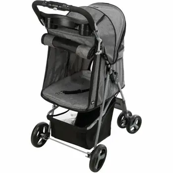 Dog stroller Trixie Grey Transparent