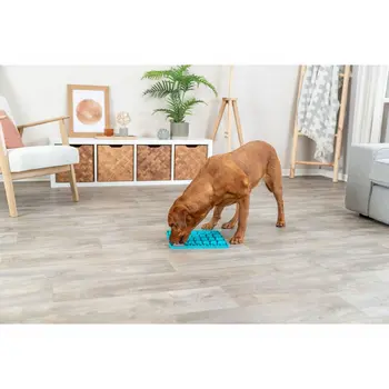 Games Mat and Rewards for Pets Trixie Lick'n'Snack Turquoise