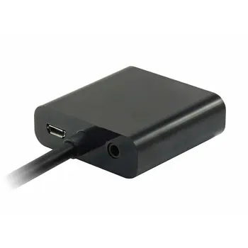 HDMI toS VGA with Audio Adapter Equip 11903607 Black