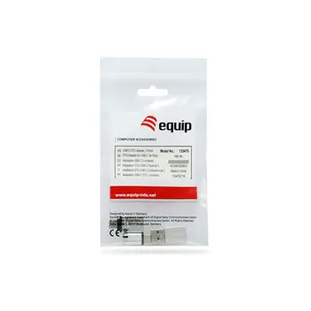 USB Adaptor Equip 133475 Silver (3 Units)