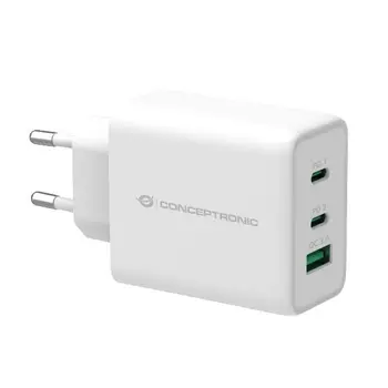 Wall Charger Conceptronic ALTHEA12W White 65 W