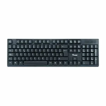 Keyboard Equip 245221 Black Spanish Qwerty Spanish