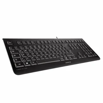 French Keyboard Cherry Spanish Qwerty Black