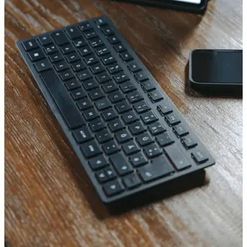 Keyboard Cherry KW 9200 MINI Spanish Qwerty Black