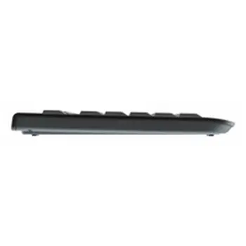 Wireless Keyboard Cherry JK-3000ES-2 Black Spanish Qwerty
