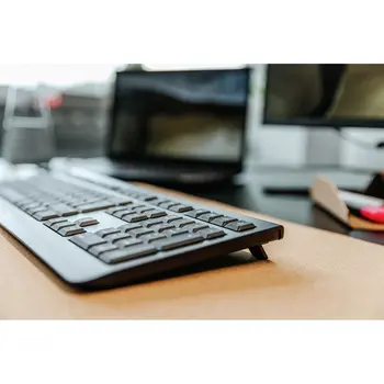 Wireless Keyboard Cherry JK-3000ES-2 Black Spanish Qwerty