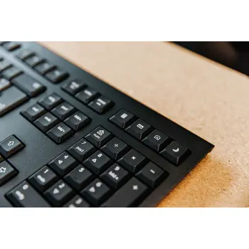 Wireless Keyboard Cherry JK-3000ES-2 Black Spanish Qwerty