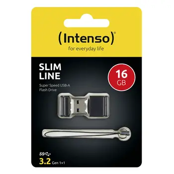USB stick INTENSO Slim Line 16 GB Black