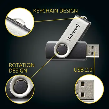 USB stick INTENSO Basic Line Black 32 GB