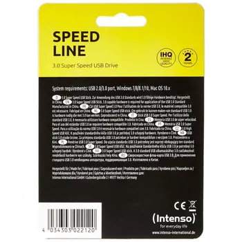 USB stick INTENSO Speed Line Black 16 GB