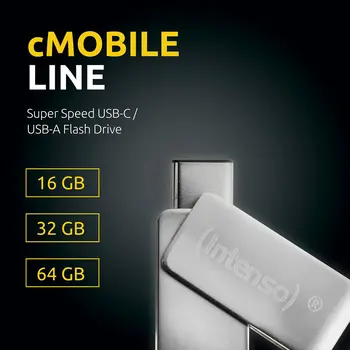 USB stick INTENSO 3536490 Silver 64 GB