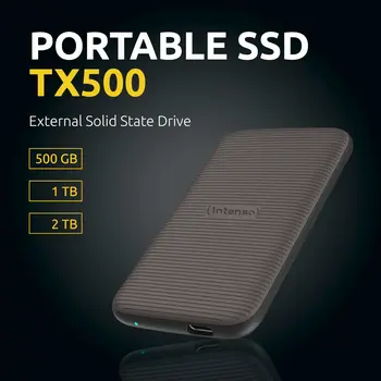 External Hard Drive INTENSO 3827450 500 GB SSD