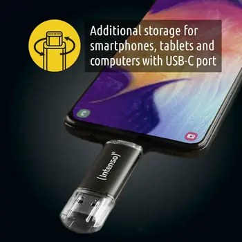 USB stick INTENSO 3539492 Anthracite 256 GB (2 Units)