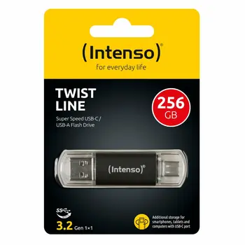 USB stick INTENSO 3539492 Anthracite 256 GB (2 Units)