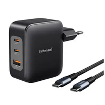Wall Charger INTENSO GaN W100ACC Black 100 W
